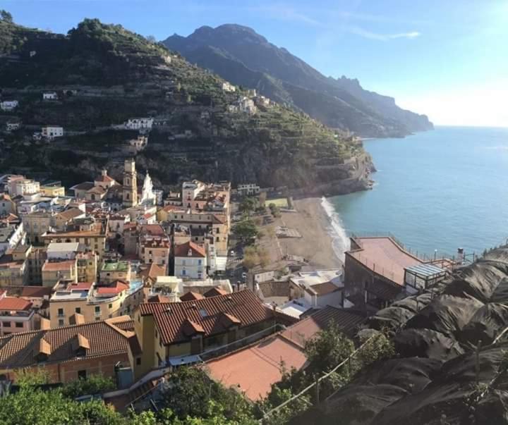 Amalfi Coast Palace In Minori Lägenhet Exteriör bild